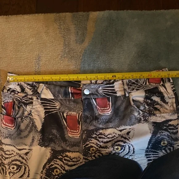 Wild Animal Print Pants - Picture 2 of 3
